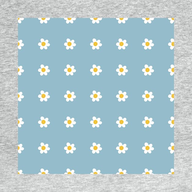 Pattern with daisy flowers by DanielK